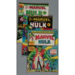 UK Marvel Comics including The Mighty World of Marvel #67 (New glossy cover begins), 68, 70 - 75,