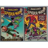 Amazing Spider-man Marvel comics #39 (Aug 1966) 1st John Romita art. Green Goblin app.