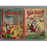 The Dandy Monster Comic 1951 featuring Korky the Cat as circus ringmaster and Desperate Dan holding