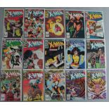 15 X-Men Marvel comics Nos 162 - 163 inclusive featuring Wolverine solo story in no 162 and Paul