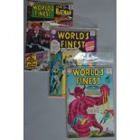 25 World's Finest comics starring Batman, Robin and Superman Nos 133 (GD), 134 (VG), 136 (VG),