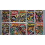 2001: A Space Odyssey (1976 - 77) complete full run of 1 to 10 issues featuring Jack Kirby story