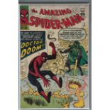 Amazing Spider-Man No 5 (Oct 1963) Spider-man versus Doctor Doom for the first time,