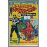 Amazing Spider-man Marvel comic #129 (Feb 1974) 1st appearance of The Punisher and The Jackal.