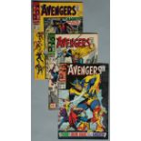 The Avengers Marvel comics #40 Sub-Mariner app. (GD/VG), #41 (GD/VG), #42 (VG), #43 1st app.