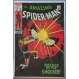 Amazing Spider-Man Marvel Comic No. 72 in VF+ condition.