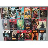 A collection of 19 Mike Mignola graphic novels and comics including Hellboy "The Right Hand of