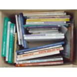 3 boxes of assorted modern books including railway and transport examples