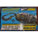 A Scalextric Monster Truck Mayhem set