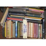 4 trays of assorted vintage books