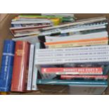 3 boxes of assorted modern books including railway and transport examples