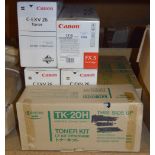 POLICE: 8 Canon and other printer ink cartridges [NO RESERVE] [VAT ON HAMMER PRICE]