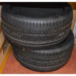 A pair of Nexen tyres 265/35ZR18 XL 97Y