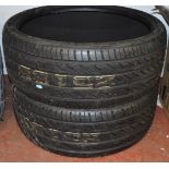 A pair of Pirelli tyres 245/30ZR22XL