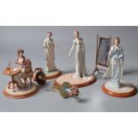 A Set of 4 Jane Austin Limited Edition figures.