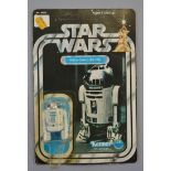 Kenner Star Wars Artoo-Detoo (R2-D2) 3 3/4" figure on a 12 back card.