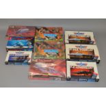 9 x Assorted TV & Film related 1:48 scale model kits.