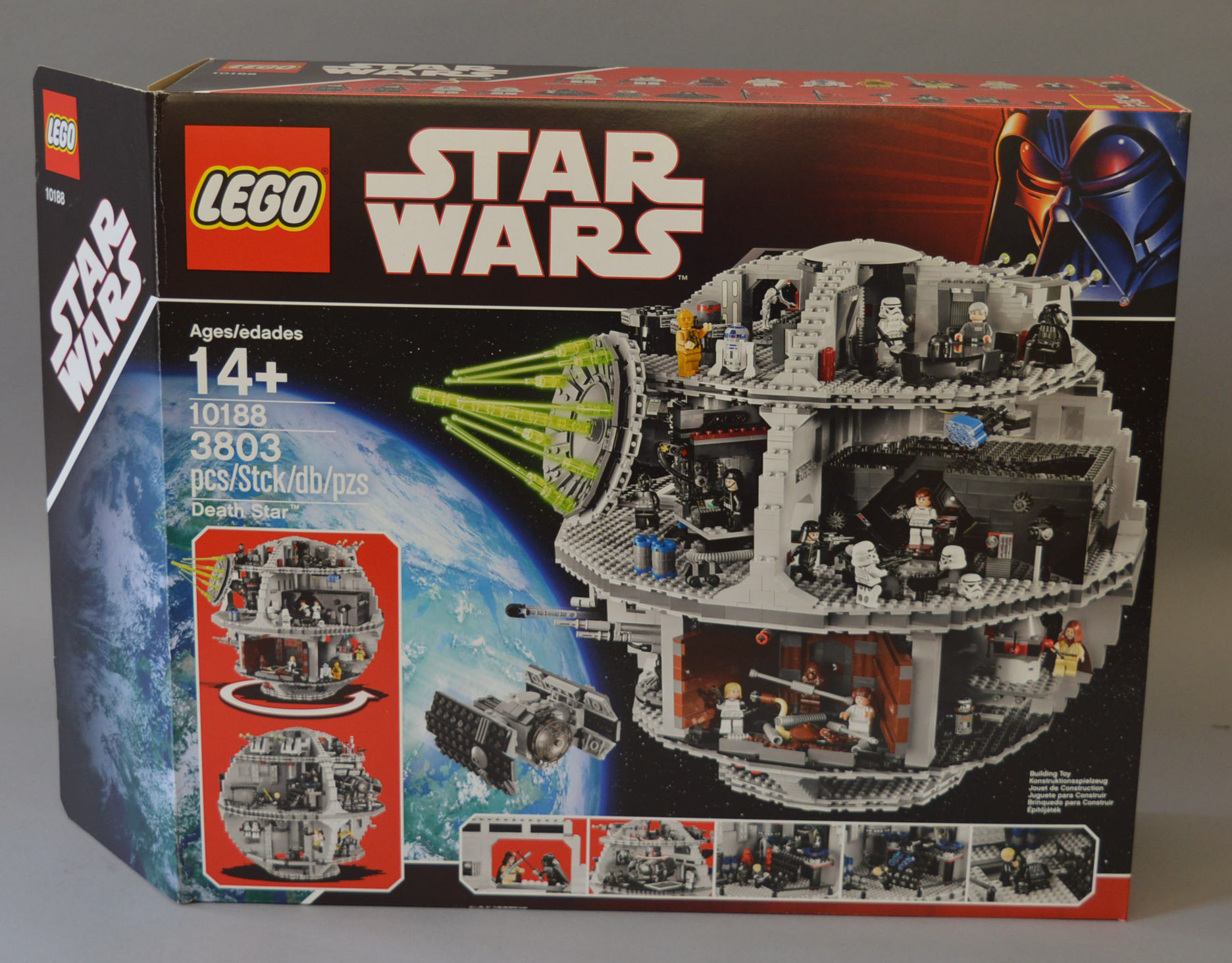 A boxed Lego Star Wars set, 10188 'Death Star',