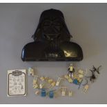 33 x Kenner Star Wars accessories: Jedi Training Harness; Hoth Backpack; Asteroid Gas Mask;