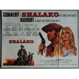 "Shalako" - Sean Connery stars as Shalako and is pictured here painted by Tom Chantrell together