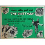 The Quiet Man (1952) first release original British Quad film poster.