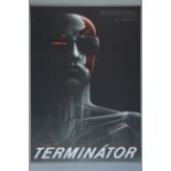 "Terminator" 1990 first release (in Czech Republic) rare Czech film poster in rolled condition