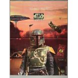 Boba Fett rare US 1997 poster from Decipher Inc.