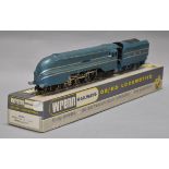 OO Gauge W2301 LMS blue Coronation class locomotive "Queen Elizabeth" Overall F condition.