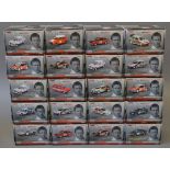 Twemty boxed limited edition Corgi 1:43 scale diecast model cars from the 'Colin Mcrae Motorsport