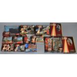 Fourteen boxed Hasbro Star Wars Episode I figures and vehicles including Annakin Skywalkers