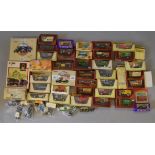 Quantity of boxed & unboxed diecast models (Approx 50) including Corgi & Matchbox models of