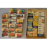 OO Gauge. Good quantity of Airfix rolling stock model kits, some started/completed.