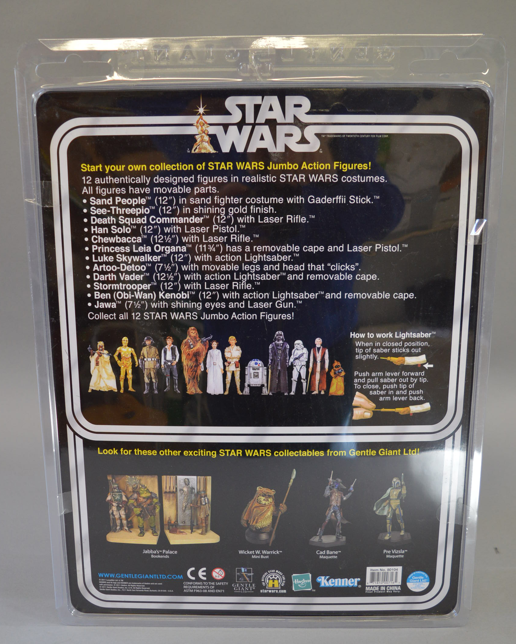 Gentle Giant Star Wars Jumbo Princess Leia Organa. E in box. - Image 2 of 2