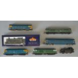 OO Gauge. 7 x locomotives, various manufacturers. All with some damage.
