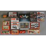 A small quantity of boxed Japanese diecast model vehicles by Diapet,