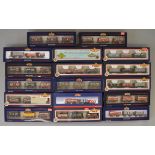 OO Gauge. Bachmann. 17 x triple private owner wagon packs, including Ltd Edition / Exclusive packs.