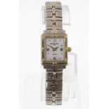 A ladies bi-metal RAYMOND WEIL Parsifal quartz wristwatch,