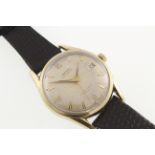 A gents gold-plated CERTINA Automatic "Golden Armour" wristwatch with fitted leather strap,