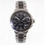 A stainless steel TAG HEUER Formula 1 quartz wristwatch with diamond set bezel,
