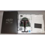 Star Wars. Master Replicas. SW-156LE-P Boba Fett Helmet Signature Edition.