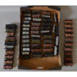 OO Gauge. 60 x assorted unboxed rolling stock, various manufacturers including Mainline & Bachmann.