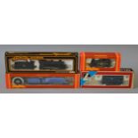 OO Gauge. 4 x assorted boxed locomotives. Hornby, Lima & Mainline. Overall F/G boxed.