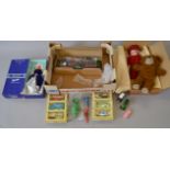 A mixed lot of toys including a boxed 'Avon' exclusive Barbie doll,