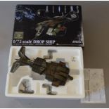 Konami Aliens 2004 1/72 scale Drop Ship Standard Edition SGM-12, with box.