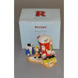 Royal Doulton Rupert Classics limited edition group: A Letter To Santa RB 28 128/450 with box.