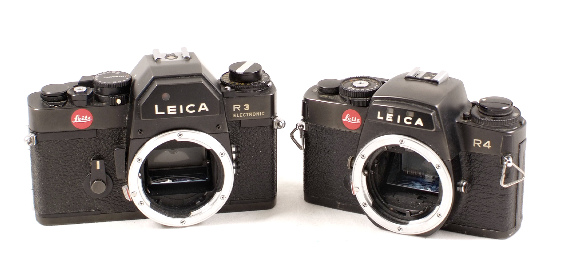 Two Leica R Series Camera Bodies.