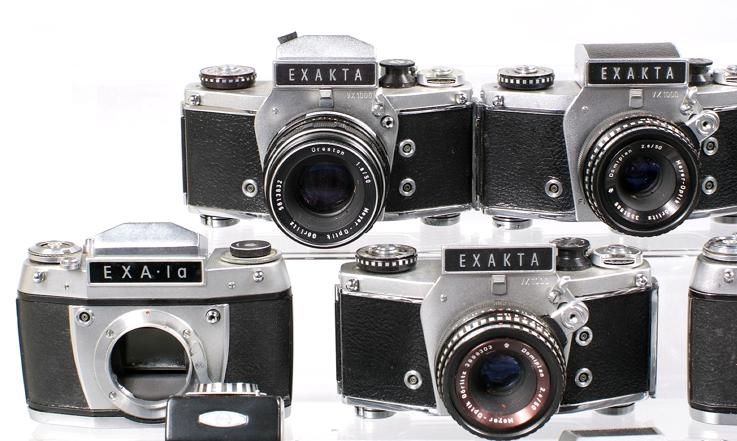 Box of Approx 12 Exakta Cameras, Most with Lenses. To include VX1000 with Flektagon 35mm f2. - Image 2 of 5