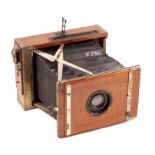 Uncommon Tropical Contessa Deckrullo-Nettel Plate Camera.