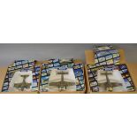 Three boxed Franklin Mint diecast model aircraft in 1:48 scale from their 'Armour Collection',