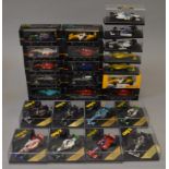 Twenty four boxed Onyx diecast F1 Racing Car models in 1:43 scale including #126 from the '91 F1